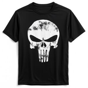 Cody Lundin Compression Shirt XXL • Skull Graphic • Black Training Tee